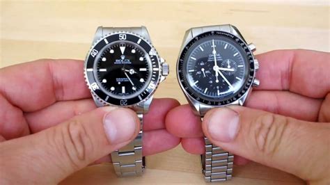 omega speedmaster professional vs rolex submariner|Rolex vs omega reddit.